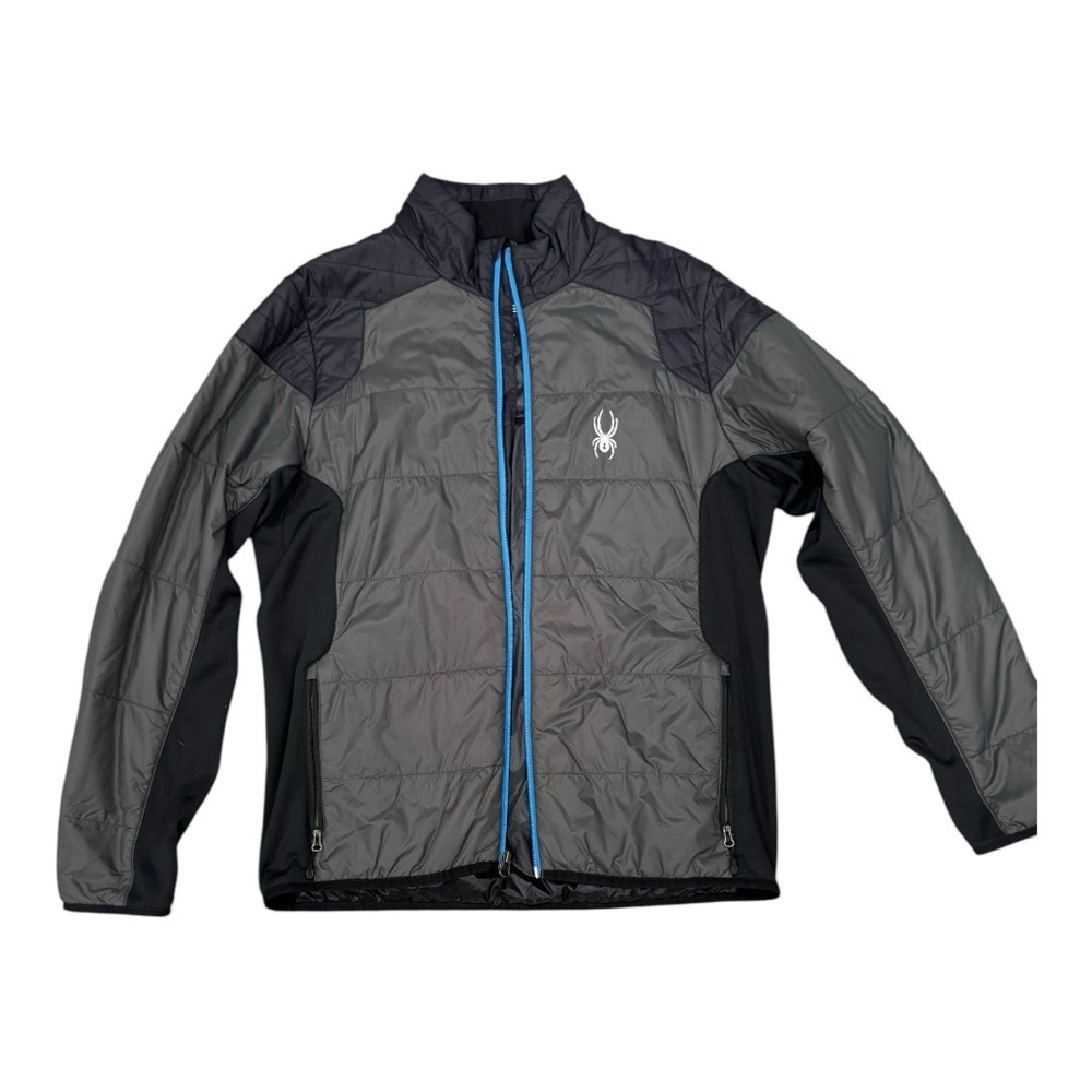 Spyder Gray and Black Jacket